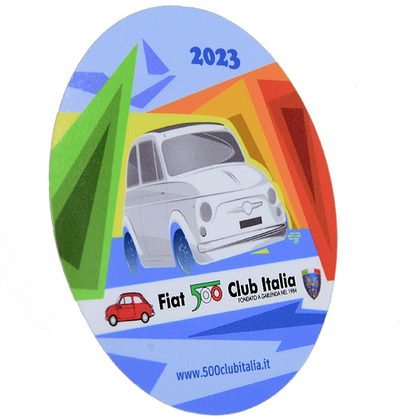 FIAT 500 CLUB ITALIA 2023 Sticker
