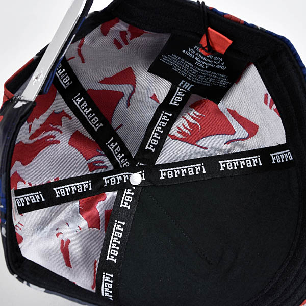 Ferrari Genuine Prancing Horse Camouflage Baseball Cap
