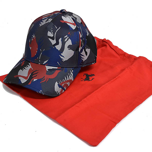 Ferrari Genuine Prancing Horse Camouflage Baseball Cap