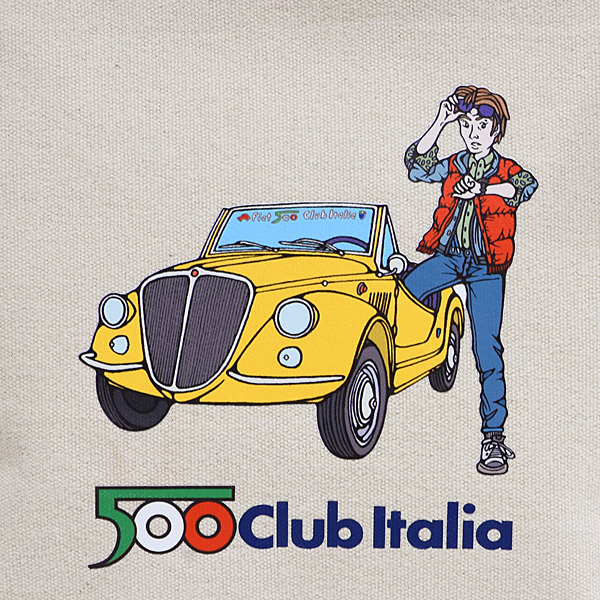 FIAT 500 CLUB ITALIA Official Pouch -BACK TO Garlenda-
