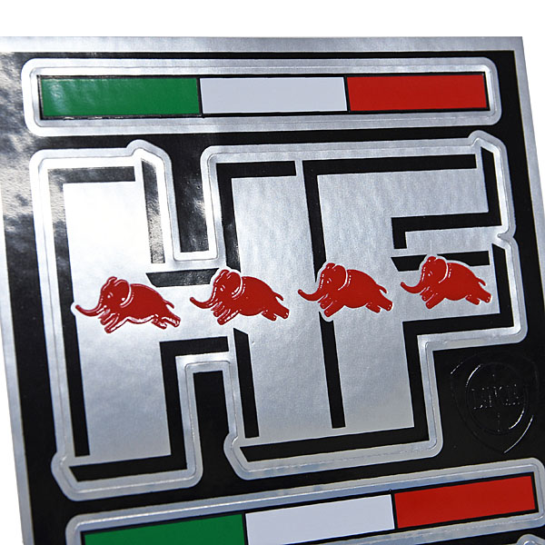 LANCIA Genuine HF Chrome Logo Sticker Set -21249-