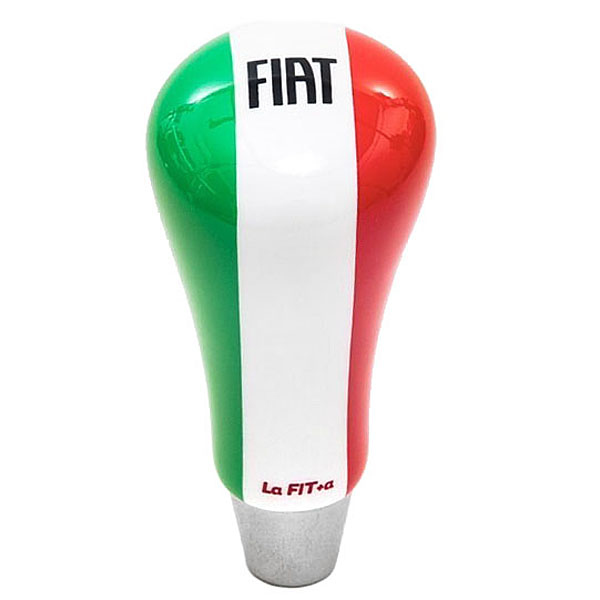 FIAT Official Wooden Gear Knob(Tricolor) by La FIT+a 