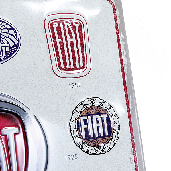 FIAT Genuine Successive Emblem Sign Board