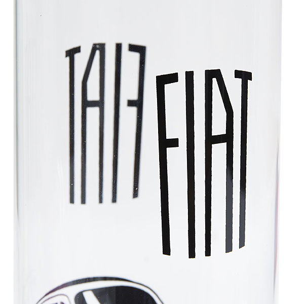  FIAT Official Nuova 500 Glass Water Bottle