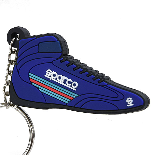 MARTINI RACING Official Rubber Keyring (Shoe) by Sparco