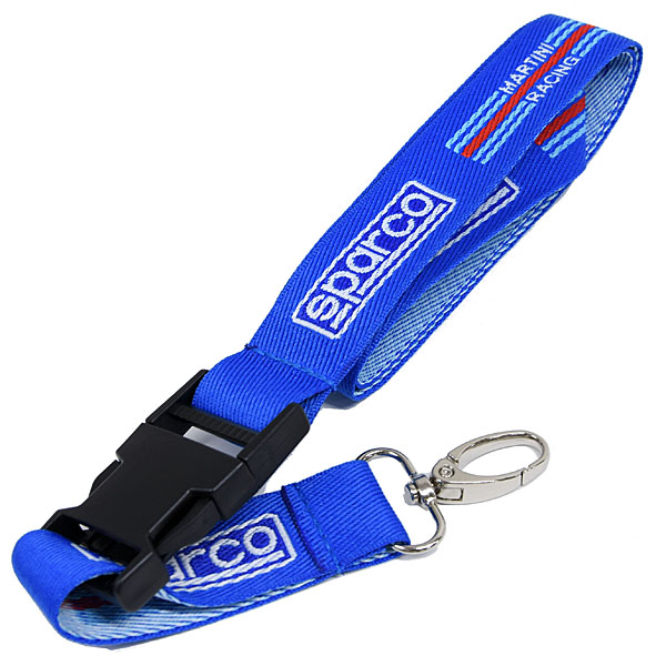 MARTINI RACING Official Jaquard Neck Strap by Sparco
