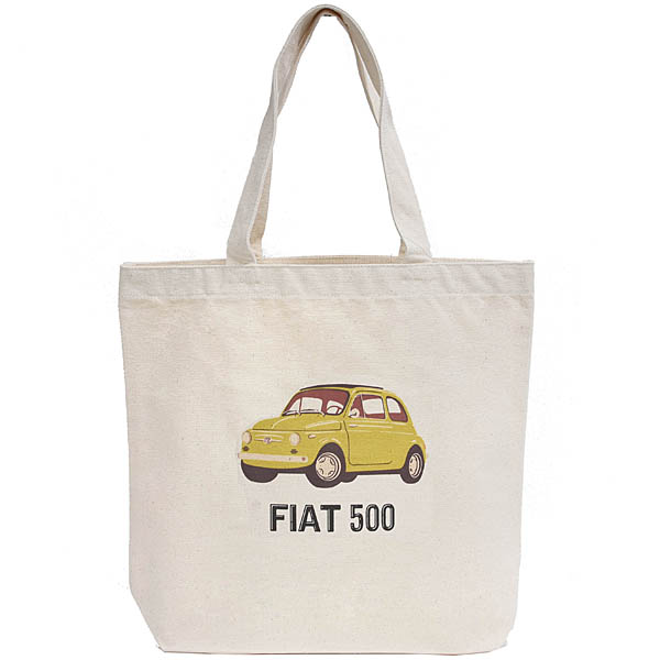 FIATオフィシャルNUOVA 500トートバッグ : イタリア自動車雑貨店 ...