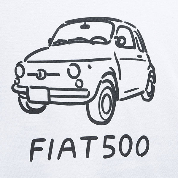FIATե500饤ƥ󥰥ץT(ۥ磻)