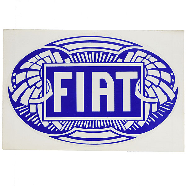 FIAT Old emblem vintage sticker
