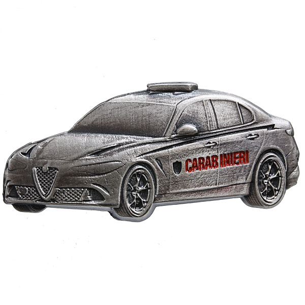 CARABINIERI Official Metal Magnet(Alfa Romeo Giulia)