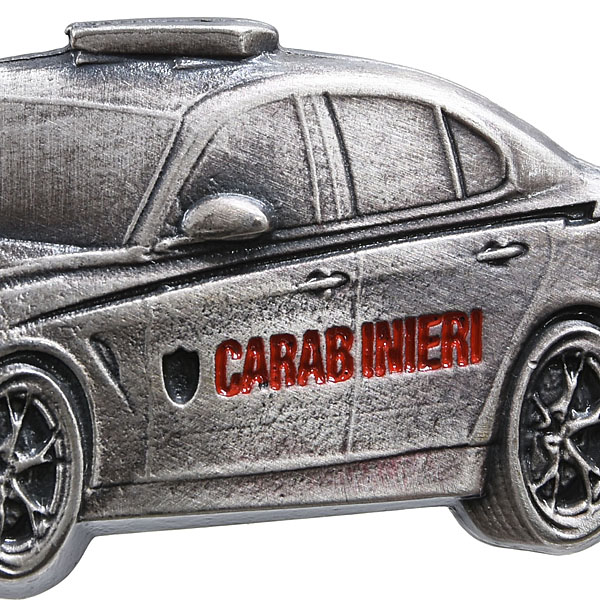 CARABINIERI Official Metal Magnet(Alfa Romeo Giulia)