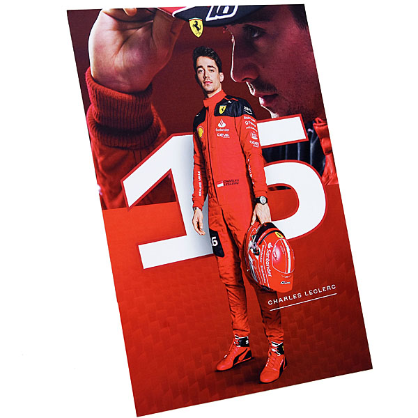 Scuderia Ferrari 2023 Drivers Card -Charles Leclerc-