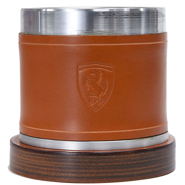 Ferrari Leather Pen Stand by Schedoni
