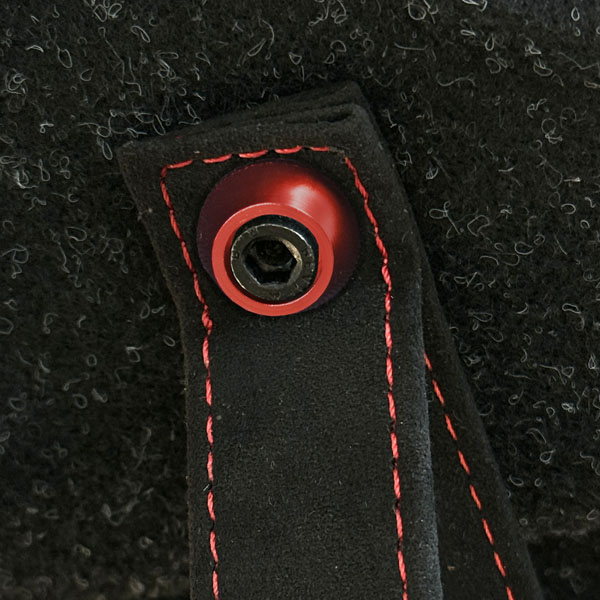 Red Rosette Washer for Rear Gate Strap