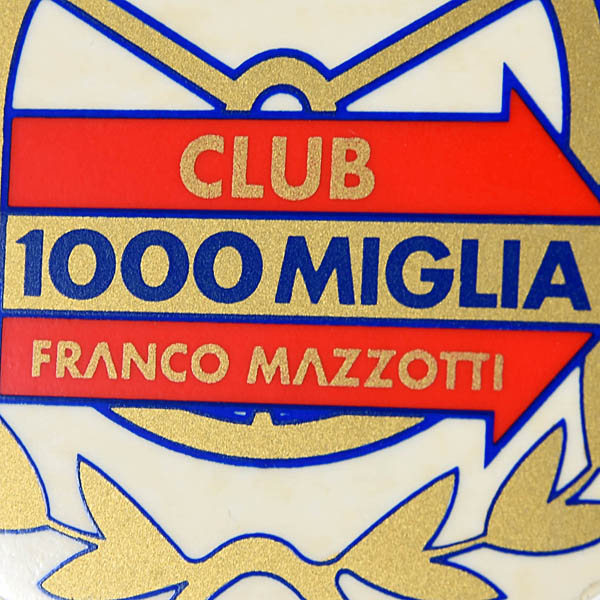 CLUB 1000 MIGLIA FRANCO MAZZOTTI  50th Anniversary Sticker