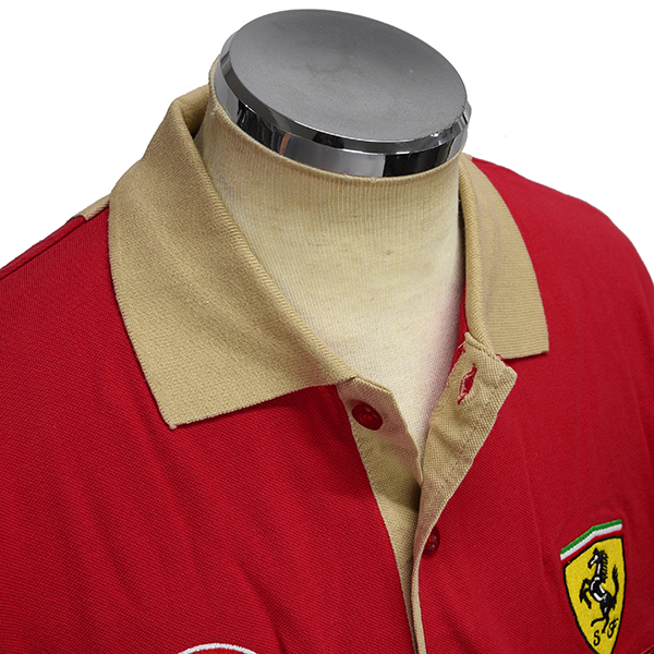 Ferrari  Factory Working Polo Shirts (Long Sleeves)
