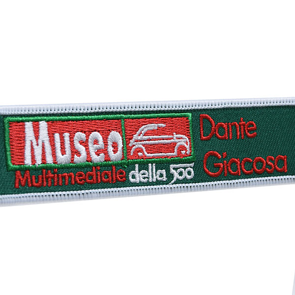 FIAT 500 CLUB ITALIA Official Ribbon Key Ring