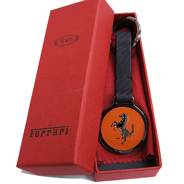 Ferrari Official Cavallino Medal Keyring by TOD'S