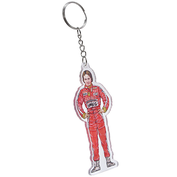 Gilles Villeneuve Acrylic Keyring (Gilles) Limited Edition