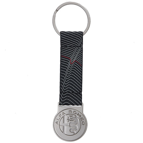 Alfa Romeo Official Sports Line Medal Keyring