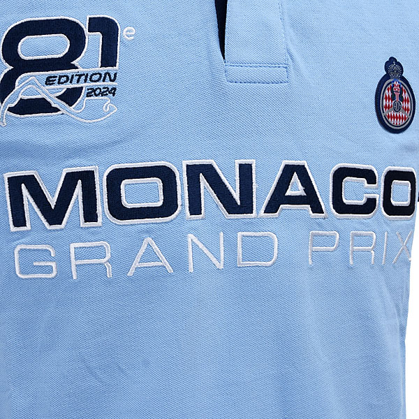 MONACO GRAND PRIX 2024 ACM Official Polo Shirts(Sky Blue)