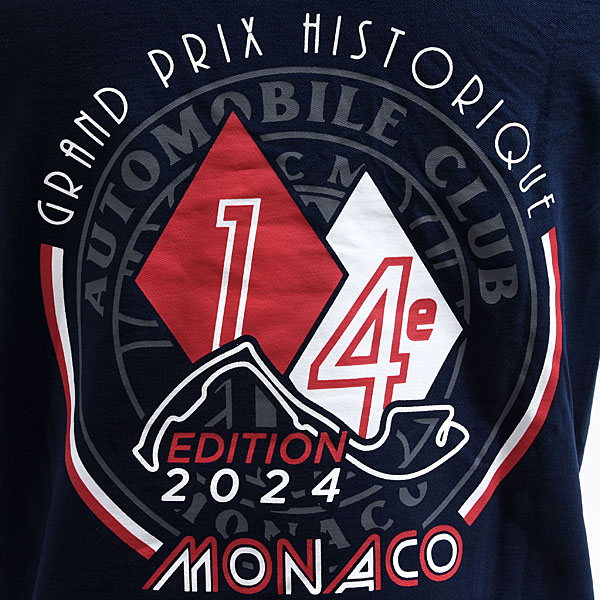 MONACO GRAND PRIX HISTORIQUE 2024 Official Polo Shirts(Navy)