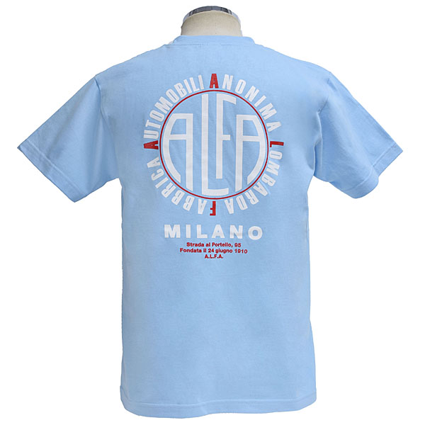 A.L.F.A. MILANO T-Shirts (Sky Blue)