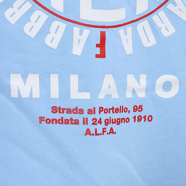 A.L.F.A. MILANO T-Shirts (Sky Blue)