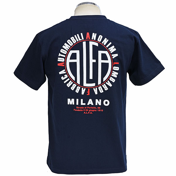 A.L.F.A. MILANO T-Shirts (Navy)