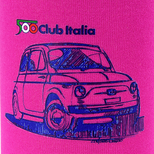 FIAT 500 CLUB ITALIA Glass Bottle