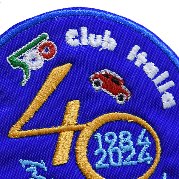 FIAT 500 CLUB ITALIA 40 anni Patch