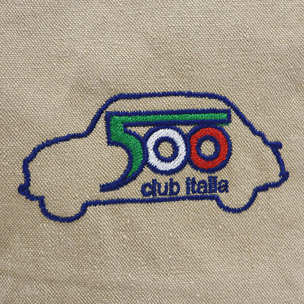 FIAT 500 CLUB ITALIA Official Recycle Cotton Pouch