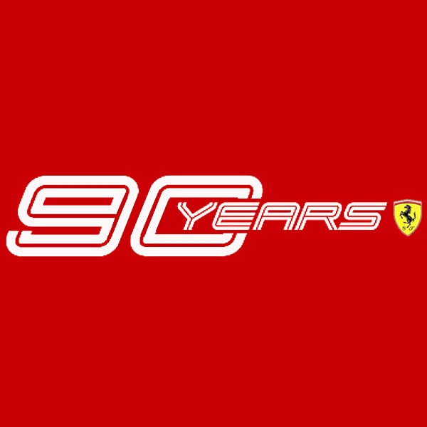 Scuderia Ferrari Genuine 90th Anniversary Logo Sticker