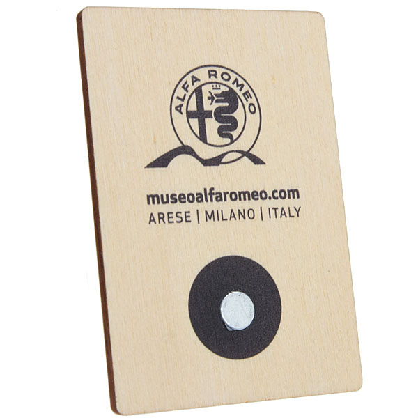 Museo Storico Alfa Romeo Giulietta Wooden Magnet