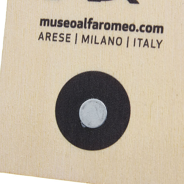 Museo Storico Alfa Romeo Giulietta Wooden Magnet