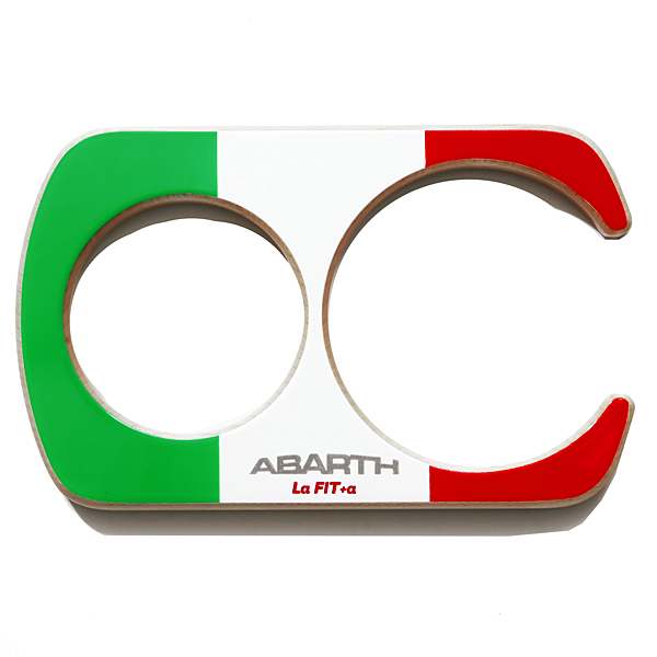 ABARTH Official 595/695(Series 4)Wooden Cafe Holder (Tricolor)by La FIT+a