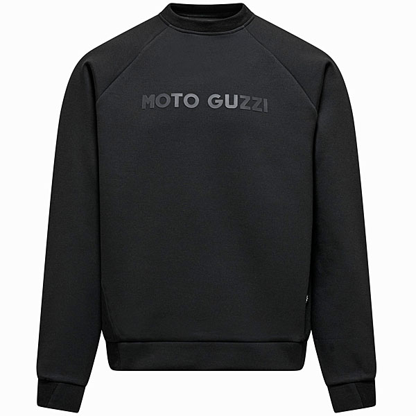 MOTO GUZZI Official ESSENTIAL Sweatshirt (Black)