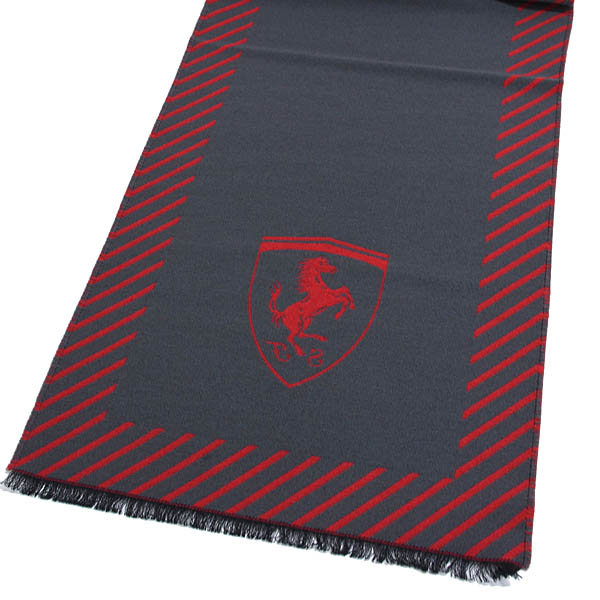 Ferrari Genuine Bicolor Wool Scarf