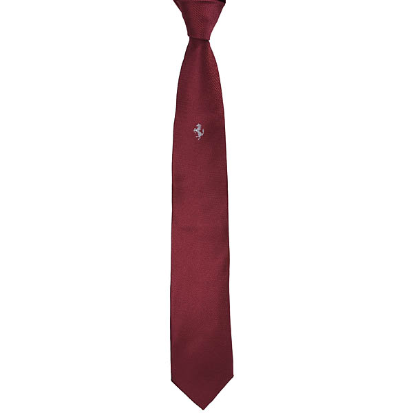 Ferrari Genuine Tie (Burgundy)