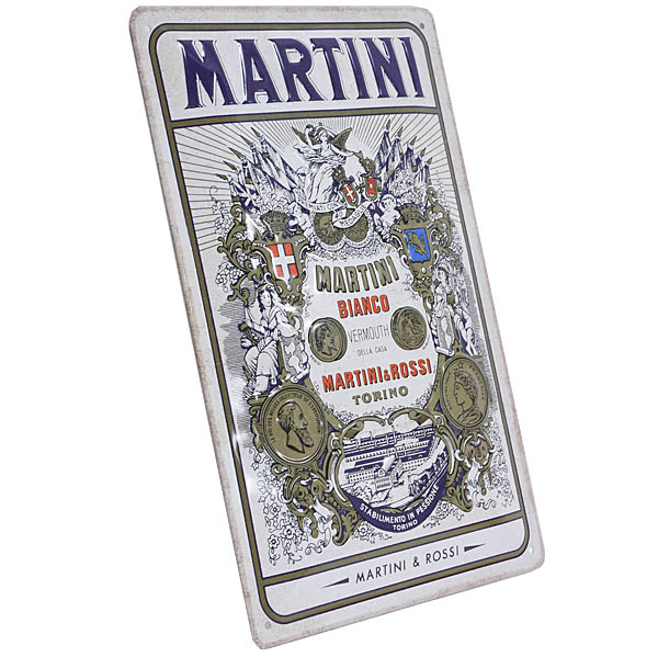 MARTINI Official Sign Boad-Bianco Vermouth Label-