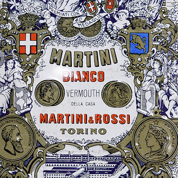 MARTINI Official Sign Boad-Bianco Vermouth Label-