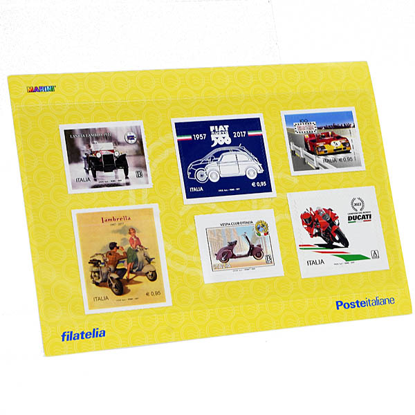 Italian Auto commemorative stamp set