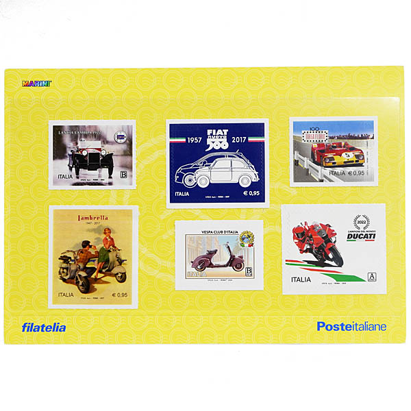 Italian Auto commemorative stamp set