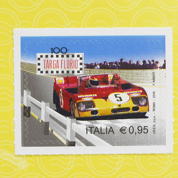 Italian Auto commemorative stamp set