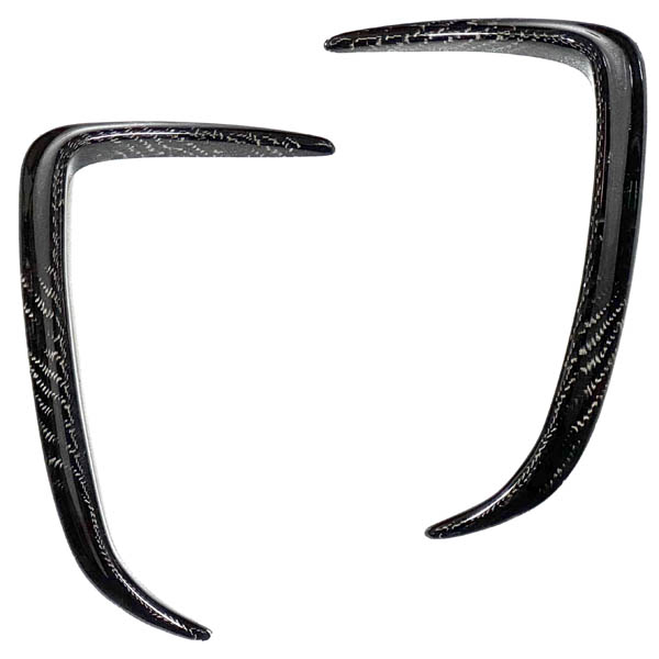 Rear duct garnish for ABARTH500 by Maestro (carbon/color/unpainted)