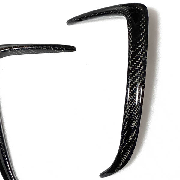 Rear duct garnish for ABARTH500 by Maestro (carbon/color/unpainted)