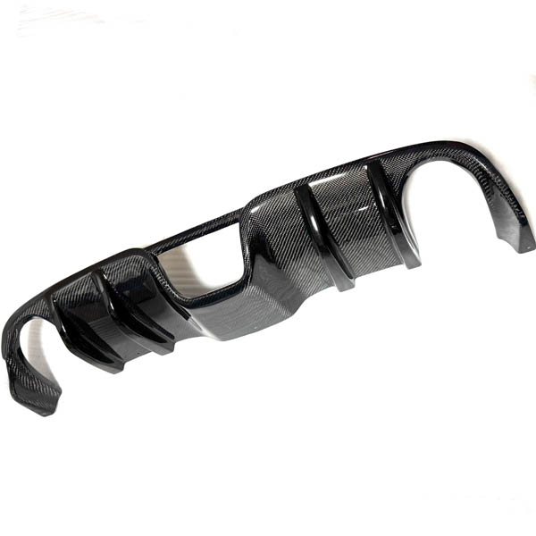 Rear Bumper Diffuser for ABARTH500 by Maestro (Carbon/Color/Unpainted)