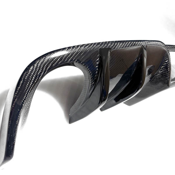 Rear Bumper Diffuser for ABARTH500 by Maestro (Carbon/Color/Unpainted)