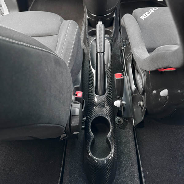 Center Console Cover for ABARTH500 by Maestro (Carbon/Color/Unpainted)