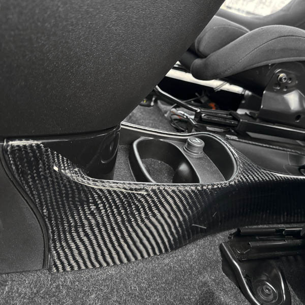Center Console Cover for ABARTH500 by Maestro (Carbon/Color/Unpainted)